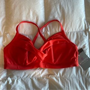 NWT - ATHLETA twisted bikini top 40 B/C